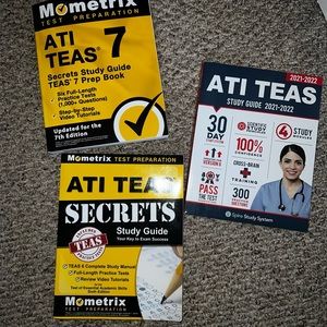 TEAS Prep Study books